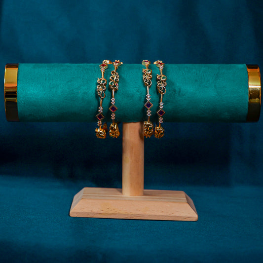 Peacock Antique Bangles