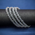 Silver Stone Bangles