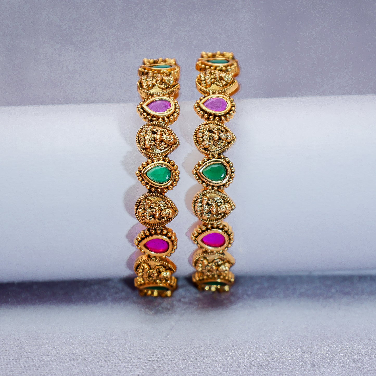 Temple Ruby & Emerald Kada