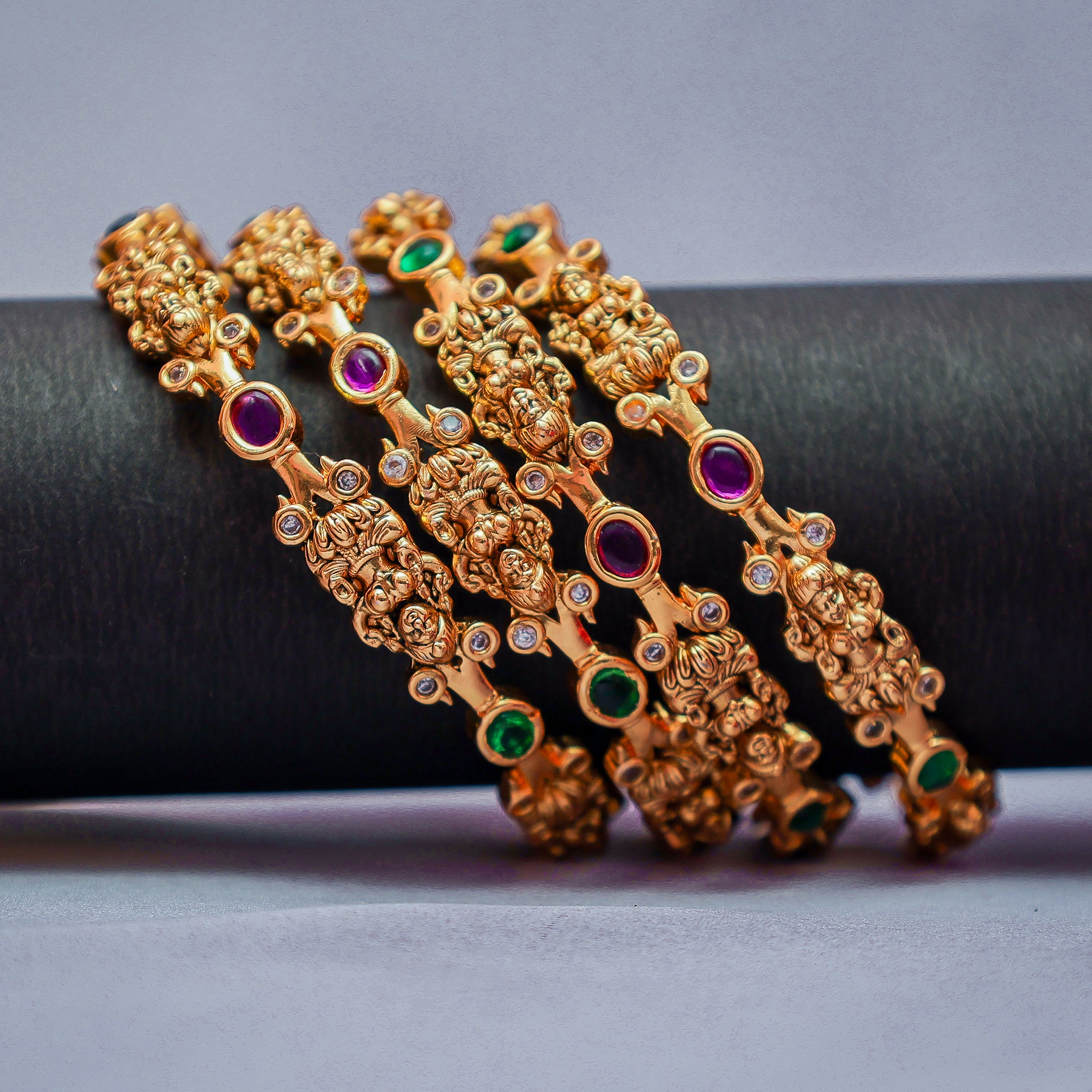 Nakshi Work Devi Bangle Set