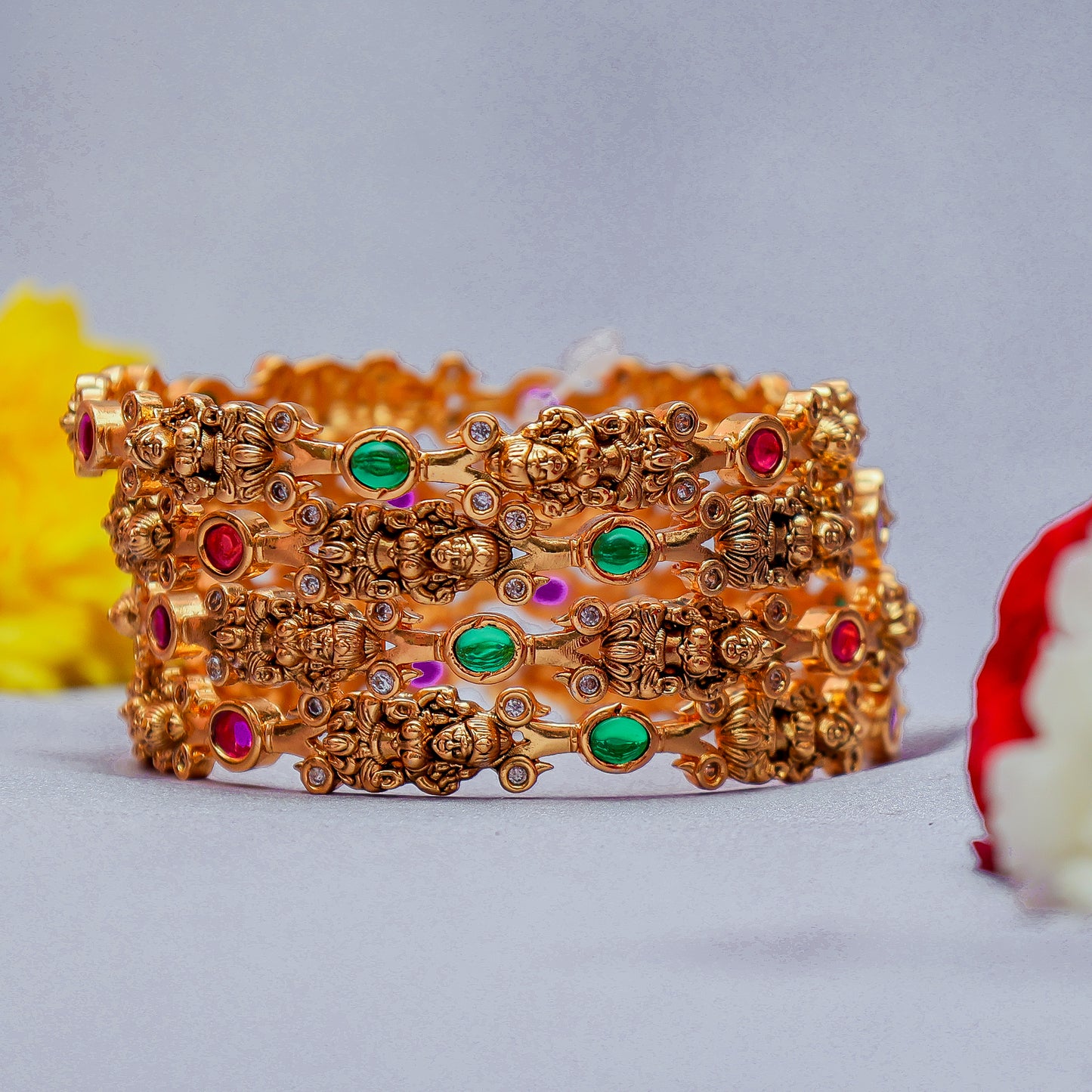 Nakshi Work Devi Bangle Set