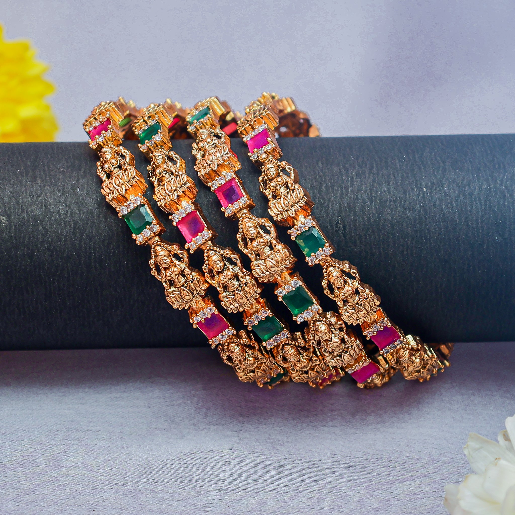 South Indian Antique Bangle Set