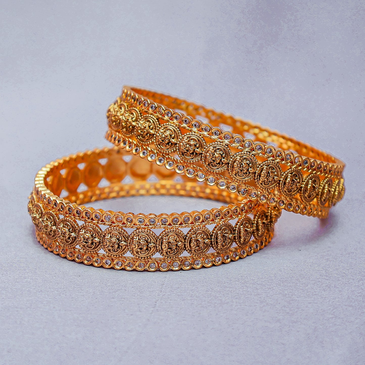 Regal Heritage Gold-Tone Kada
