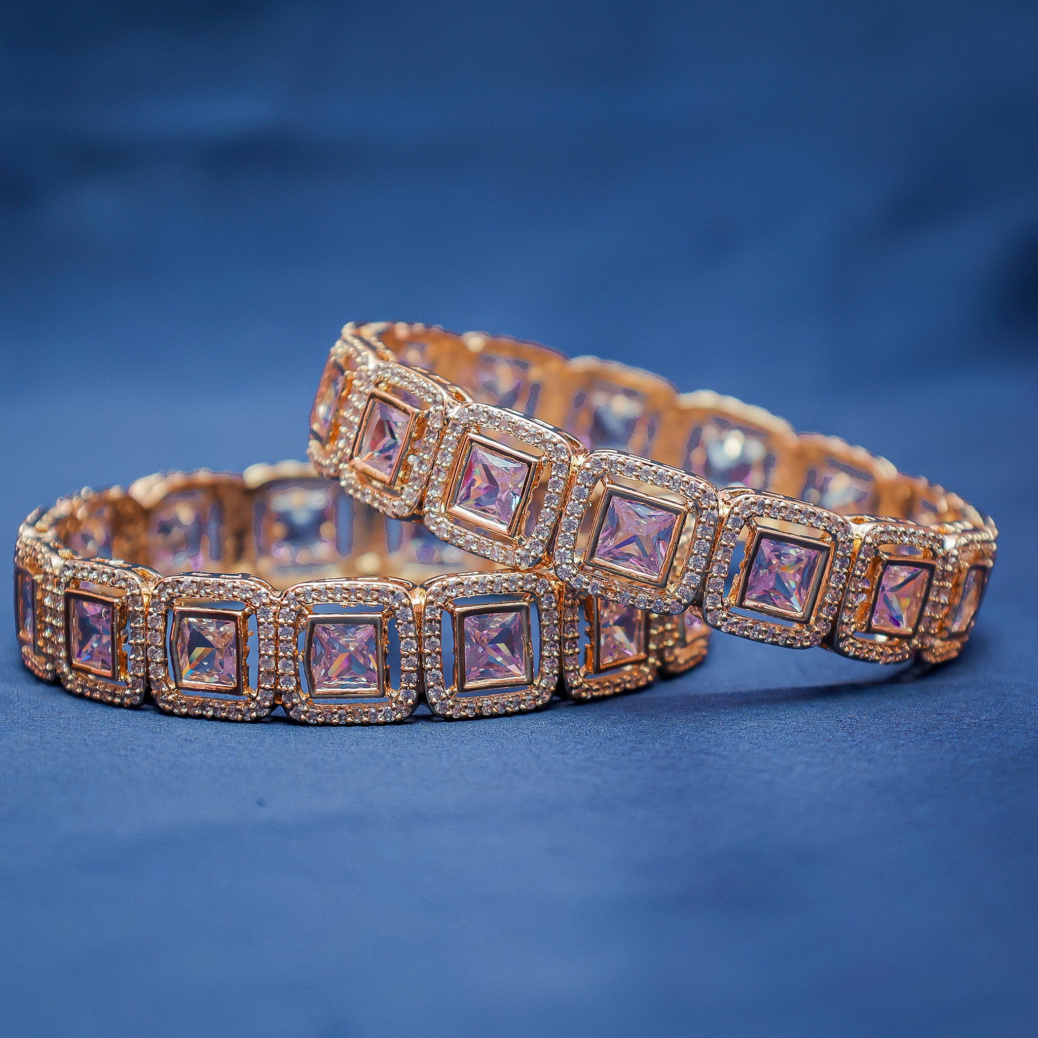 Princess-Cut Regency Kada Set