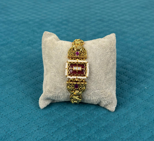 The Royal Peacock Vanki Bracelet