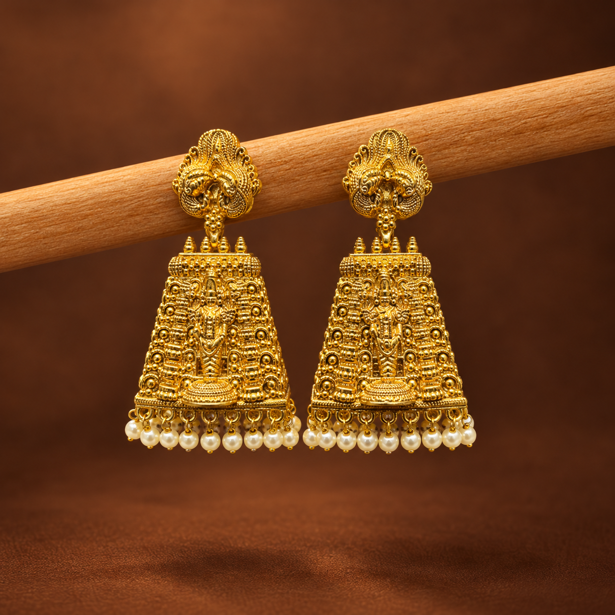 Nityashree Temple Jewellery Drops