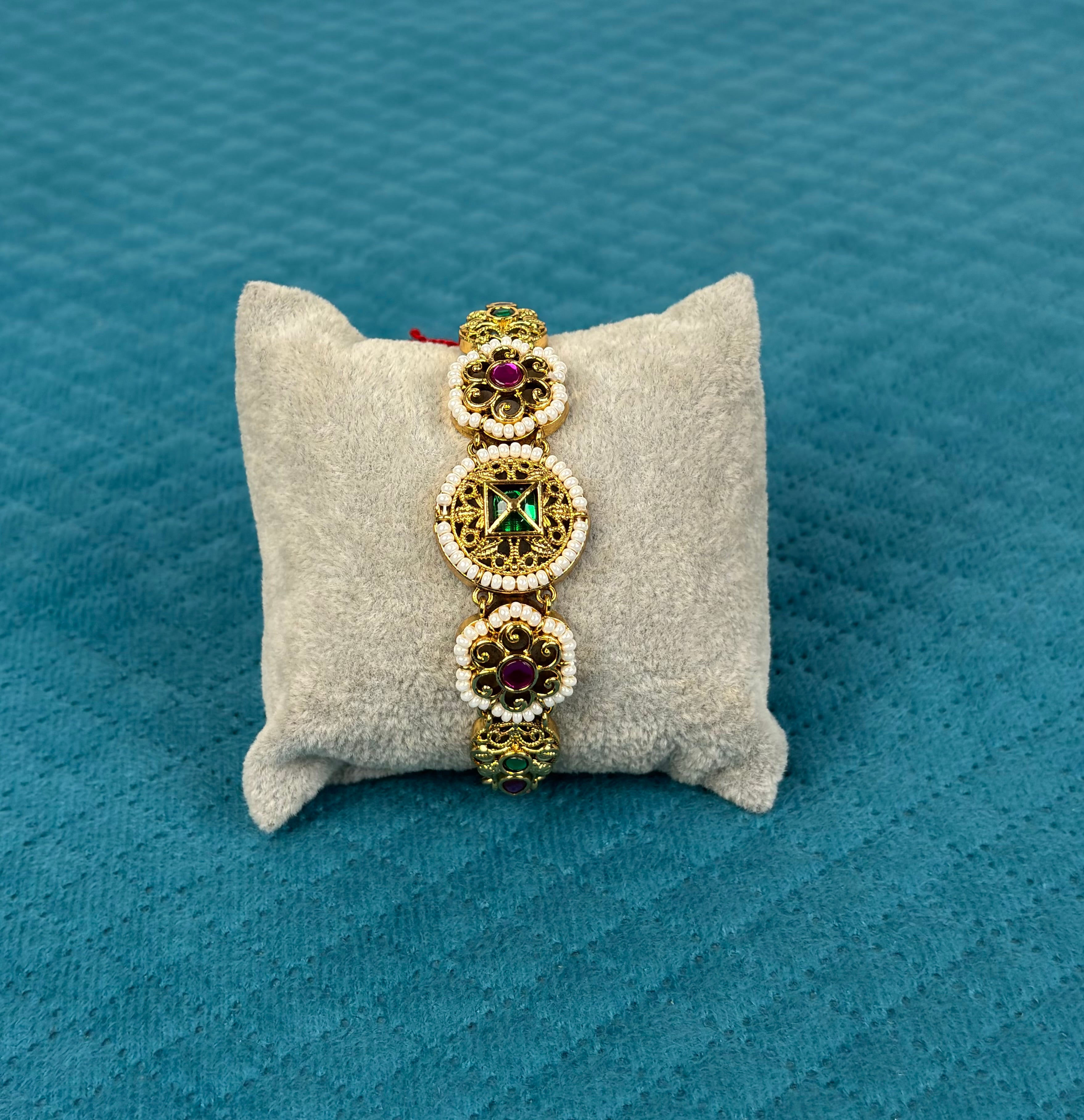 Heritage Bloom Filigree Bracelet