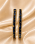 Royal Blue Elegance Bangles