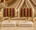 Heritage Rani Pink Premium Temple Bangles