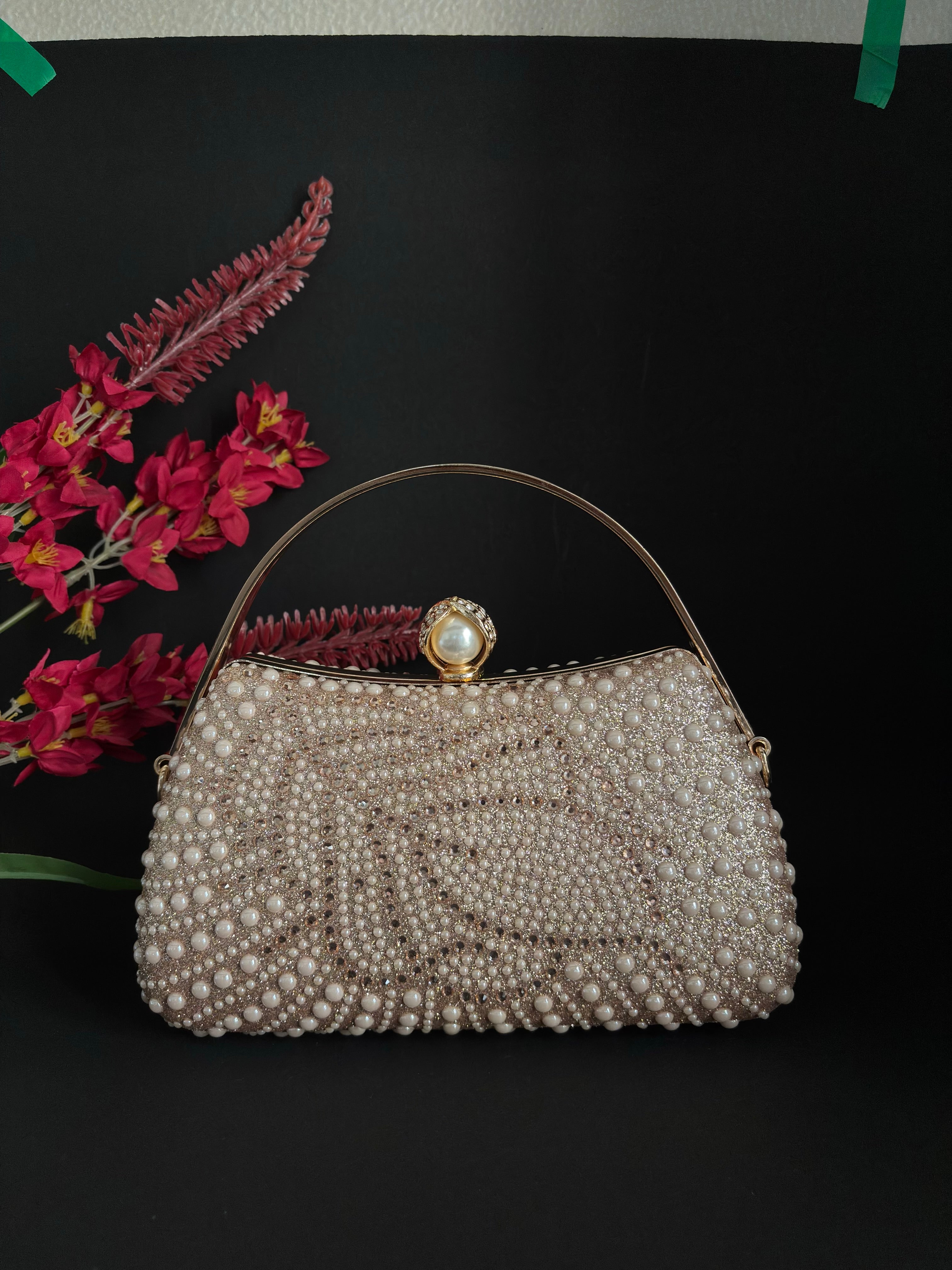 Radiant Pearl & Shimmer Clutch