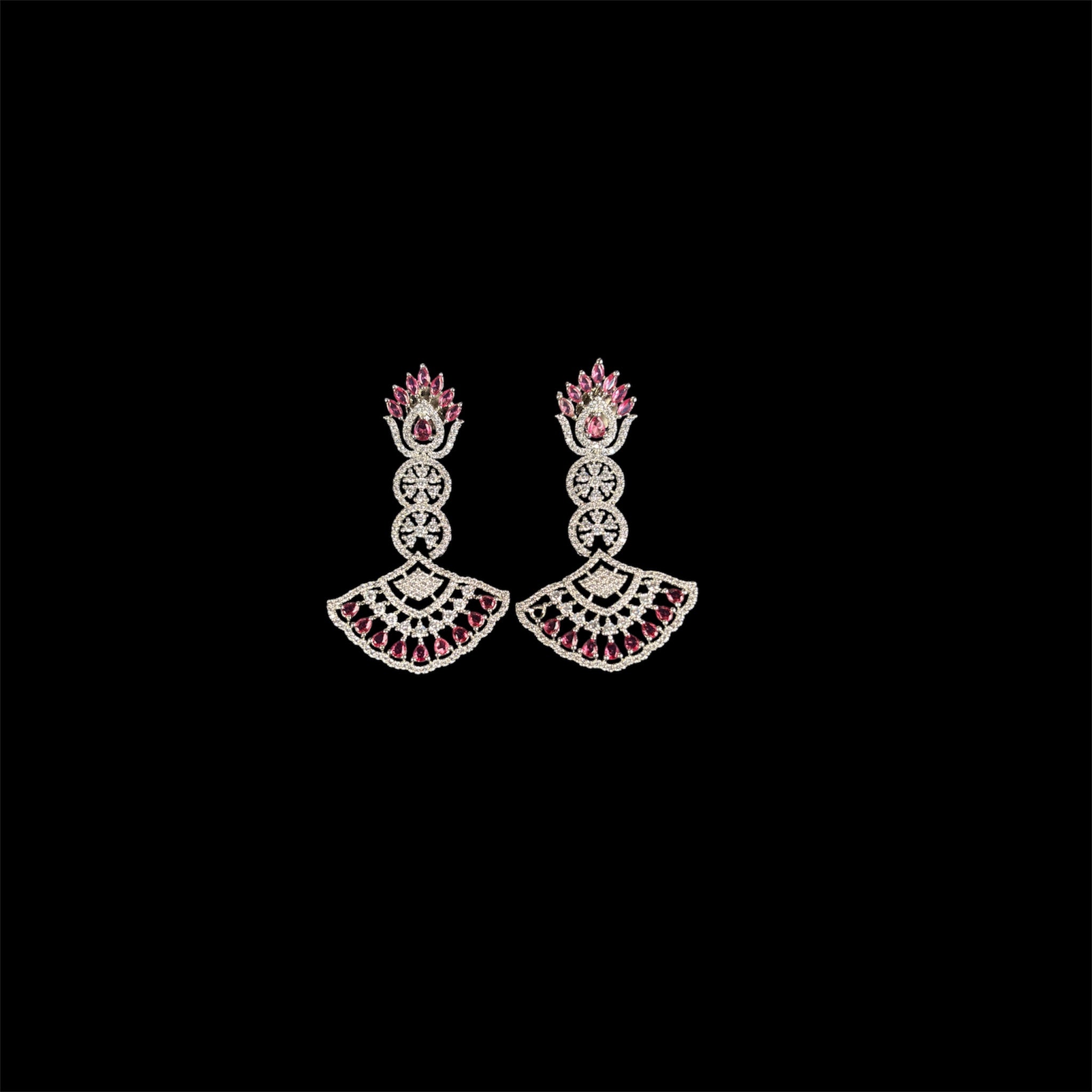 Mrunal American Diamond Earrings