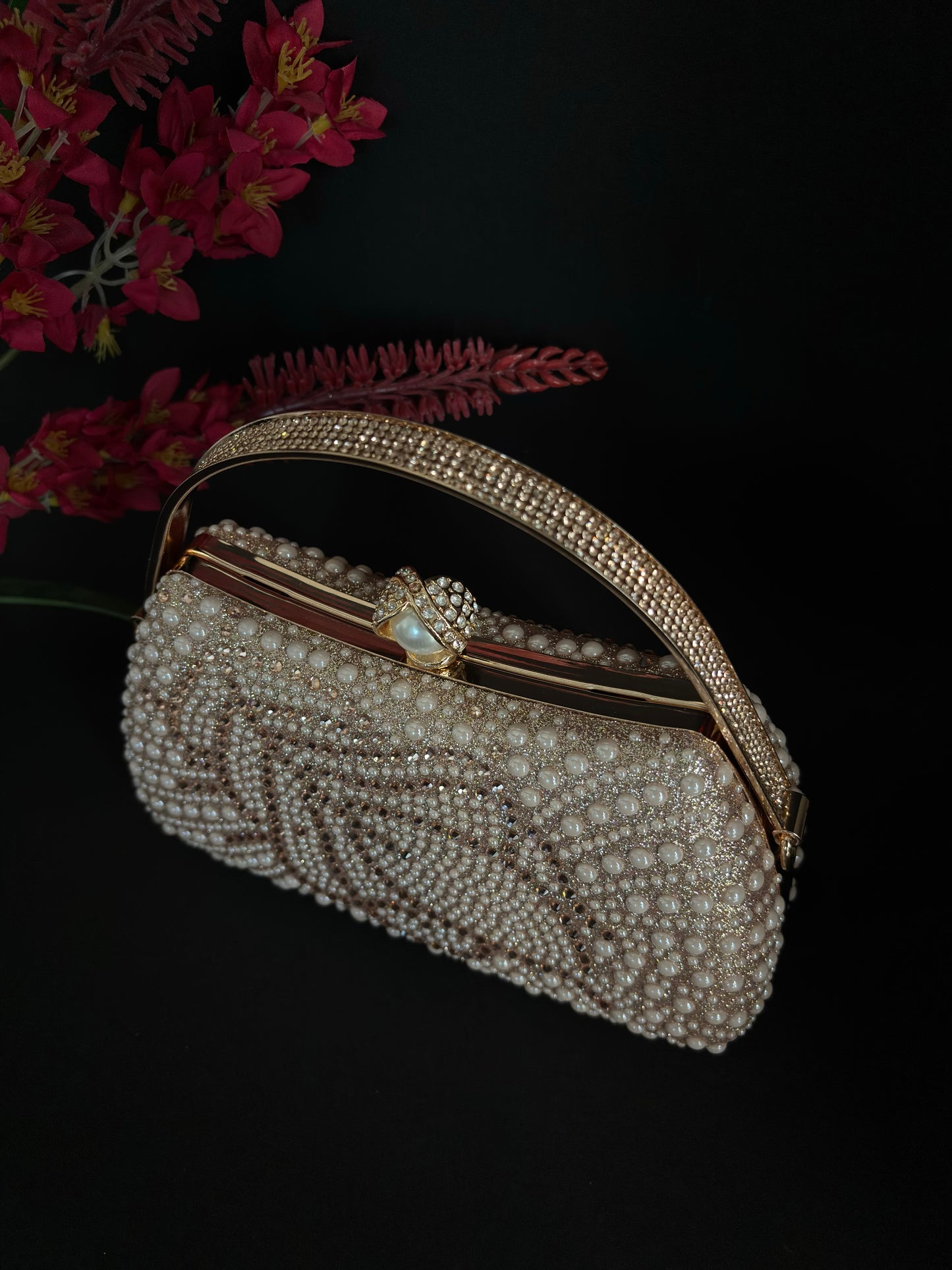 Radiant Pearl & Shimmer Clutch