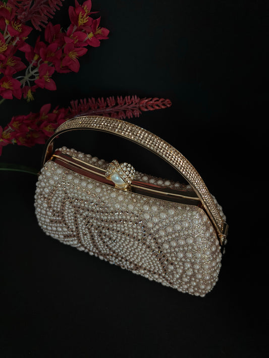 Radiant Pearl & Shimmer Clutch