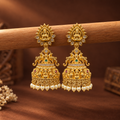 Mahalakshmi Traditional Jhumkas