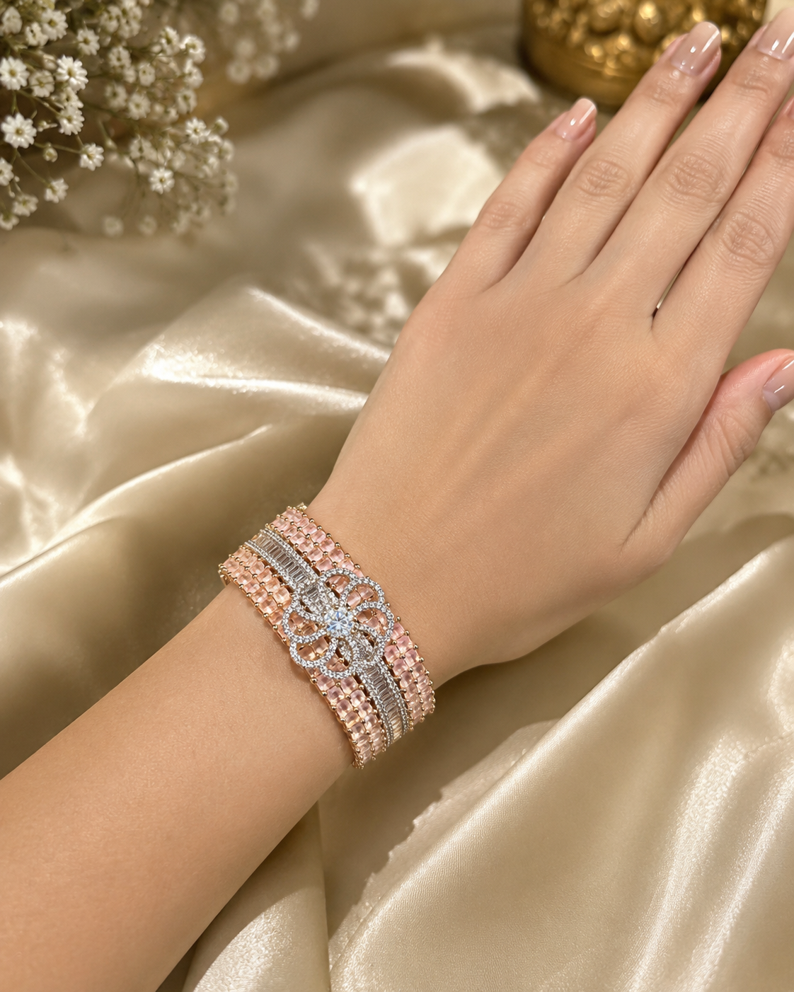 Rosé Bloom AD Bracelet
