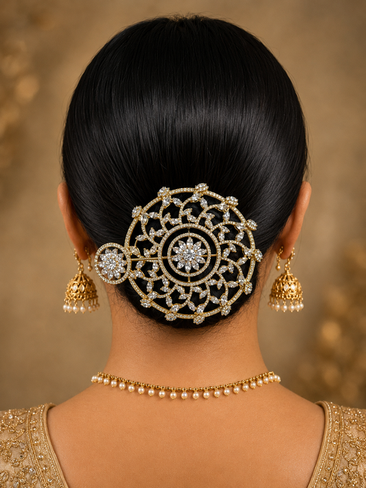 Royal Flora Hair Bun