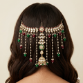 Royal Kundan Bridal Hair Jhoomar