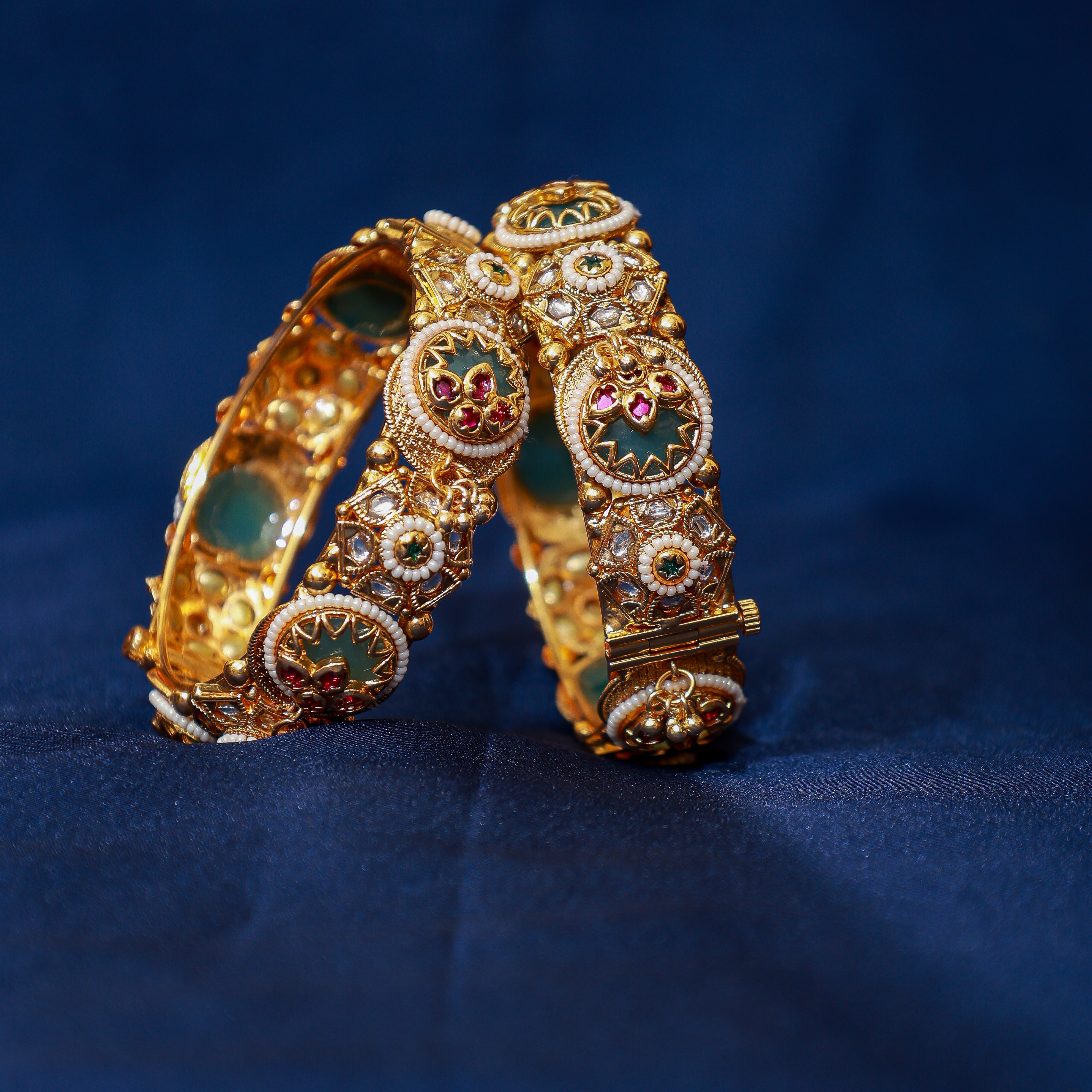 Royal Heritage Polki Kada