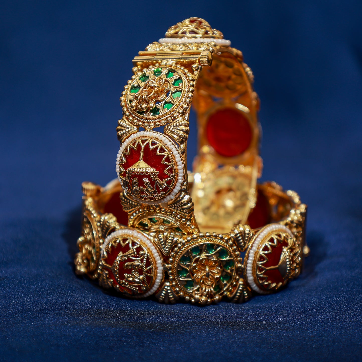 Royal Kundan Heritage Gaja Kada
