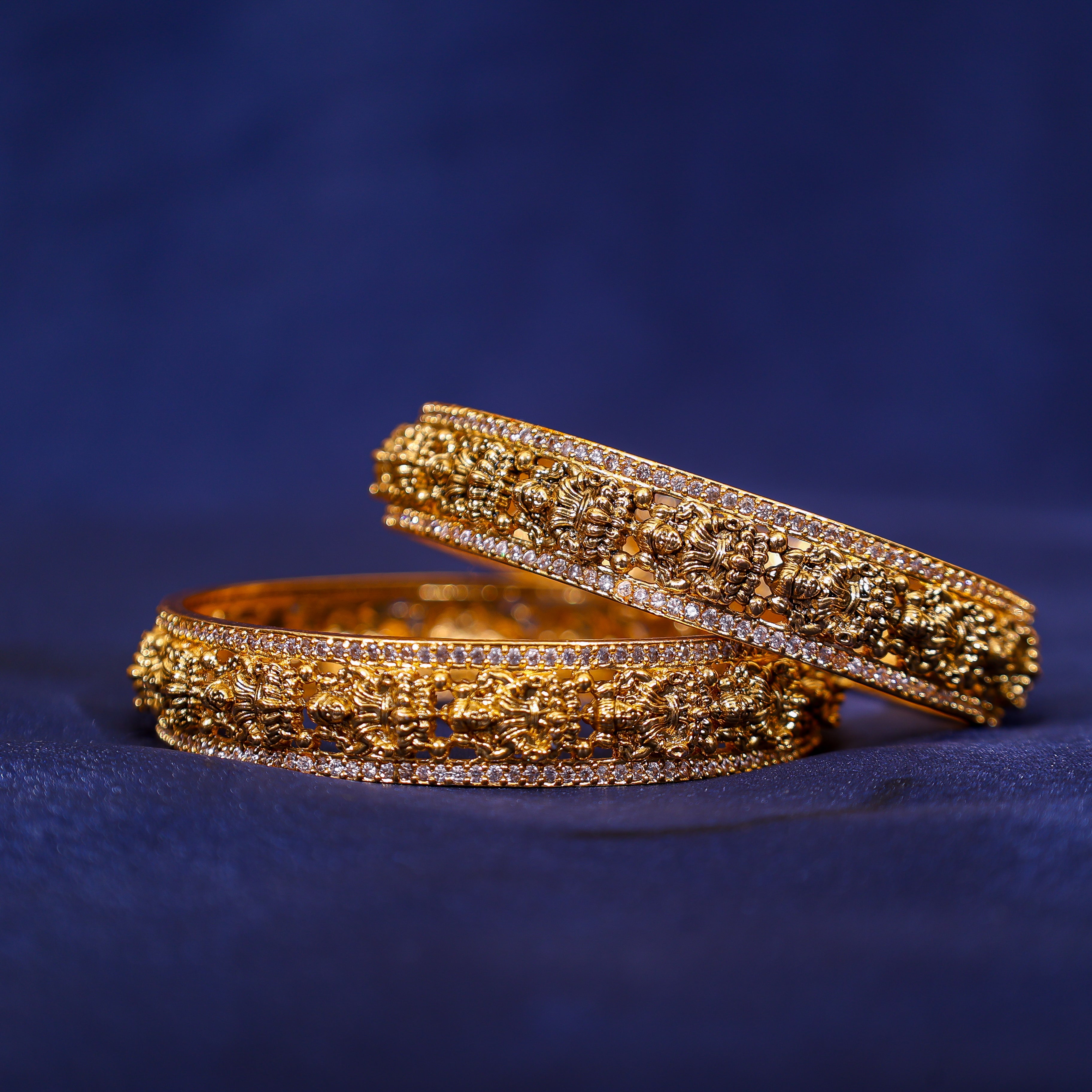 The Vaibhav Lakshmi Antique Kada