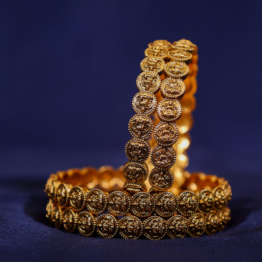 Divine Coin Bangle Set