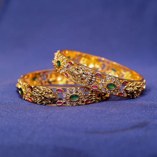 Antique Lakshmi Jali Work Kada