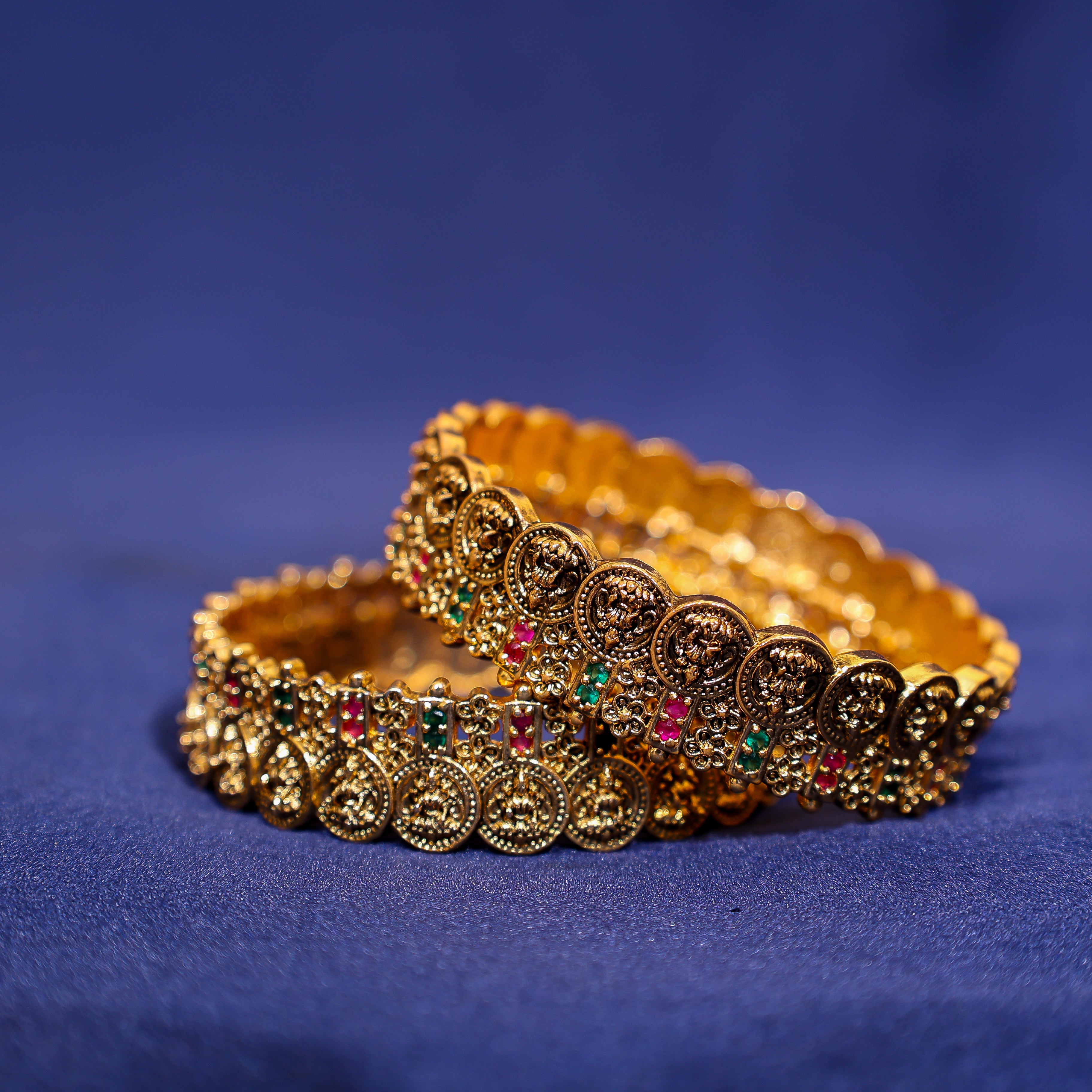 Antique Lakshmi Kasu Kada Set