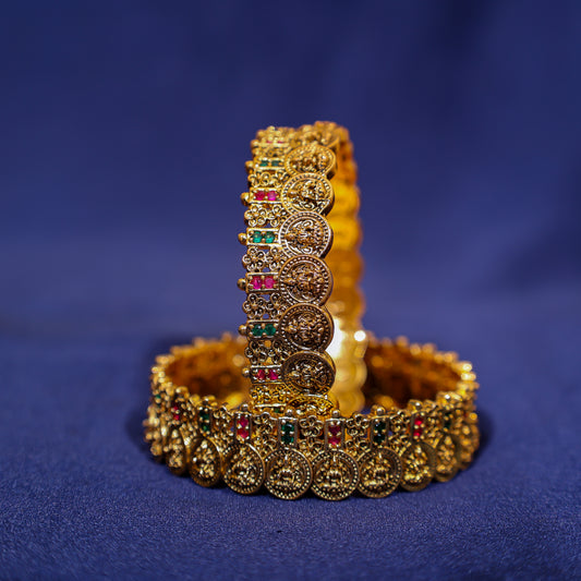 Antique Lakshmi Kasu Kada Set