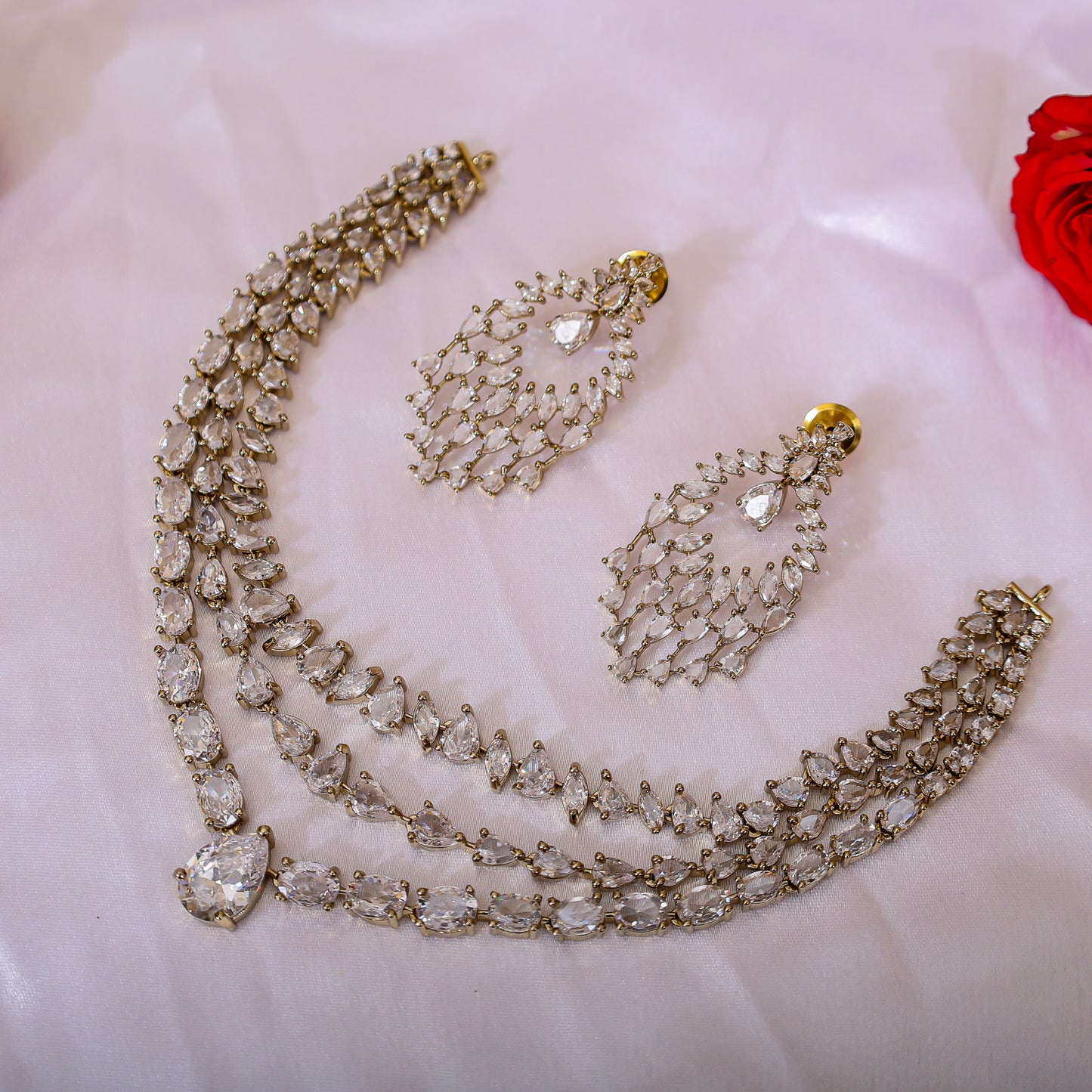 Victorian Three Layer Necklace