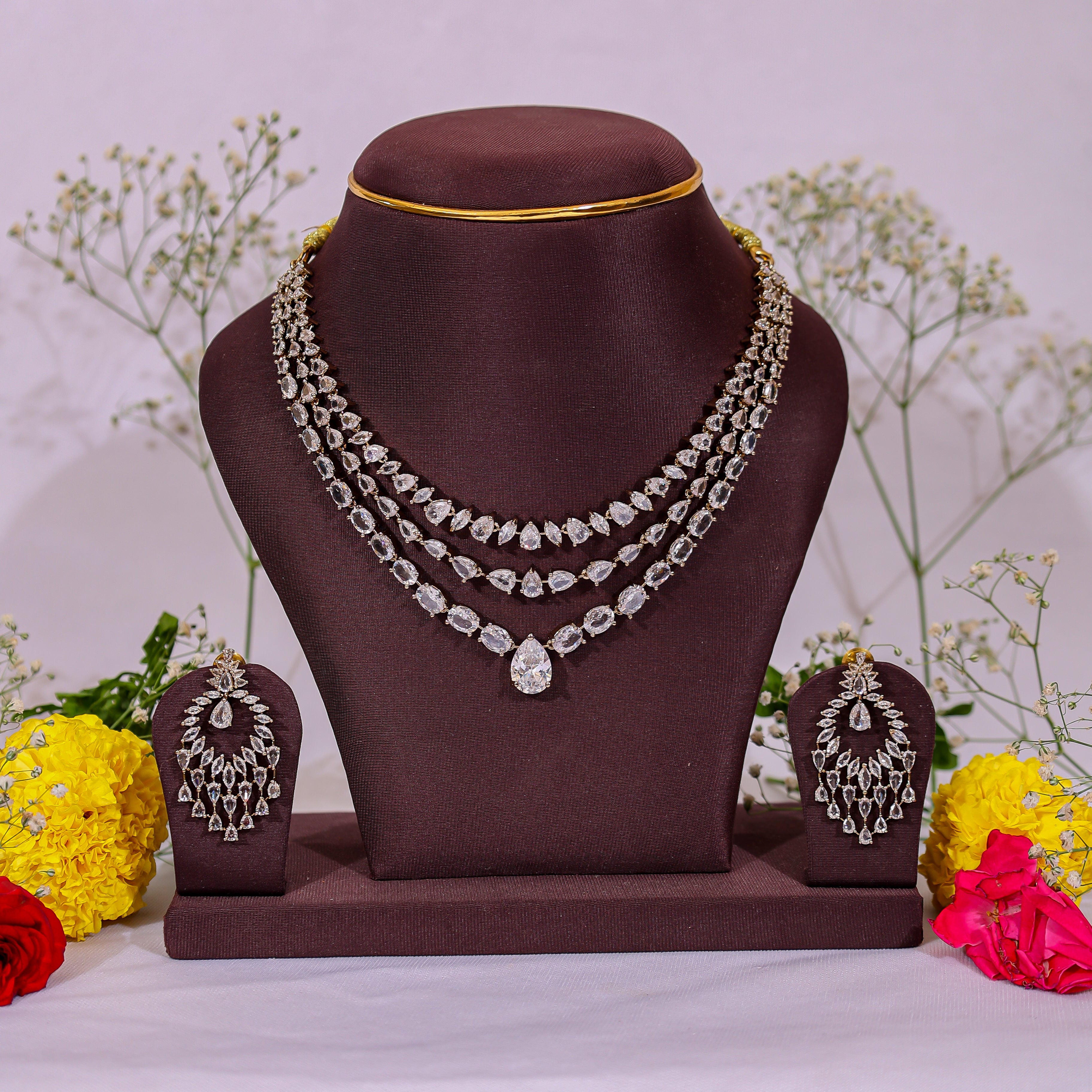 Victorian Three Layer Necklace