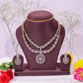 Rajwada Blush Diamond Necklace Set