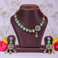 The Mint Flora Polki Set