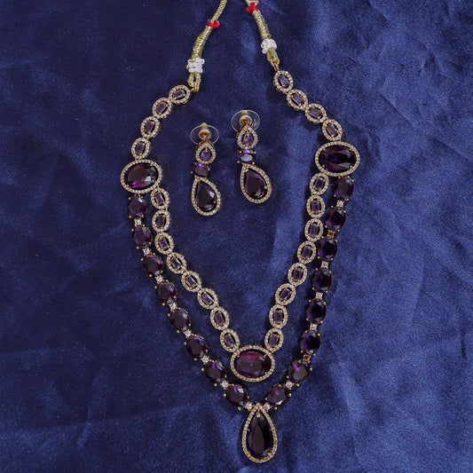 The Midnight Amethyst Double-Layer Set