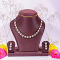 The Aarya Oval Polki Choker Set
