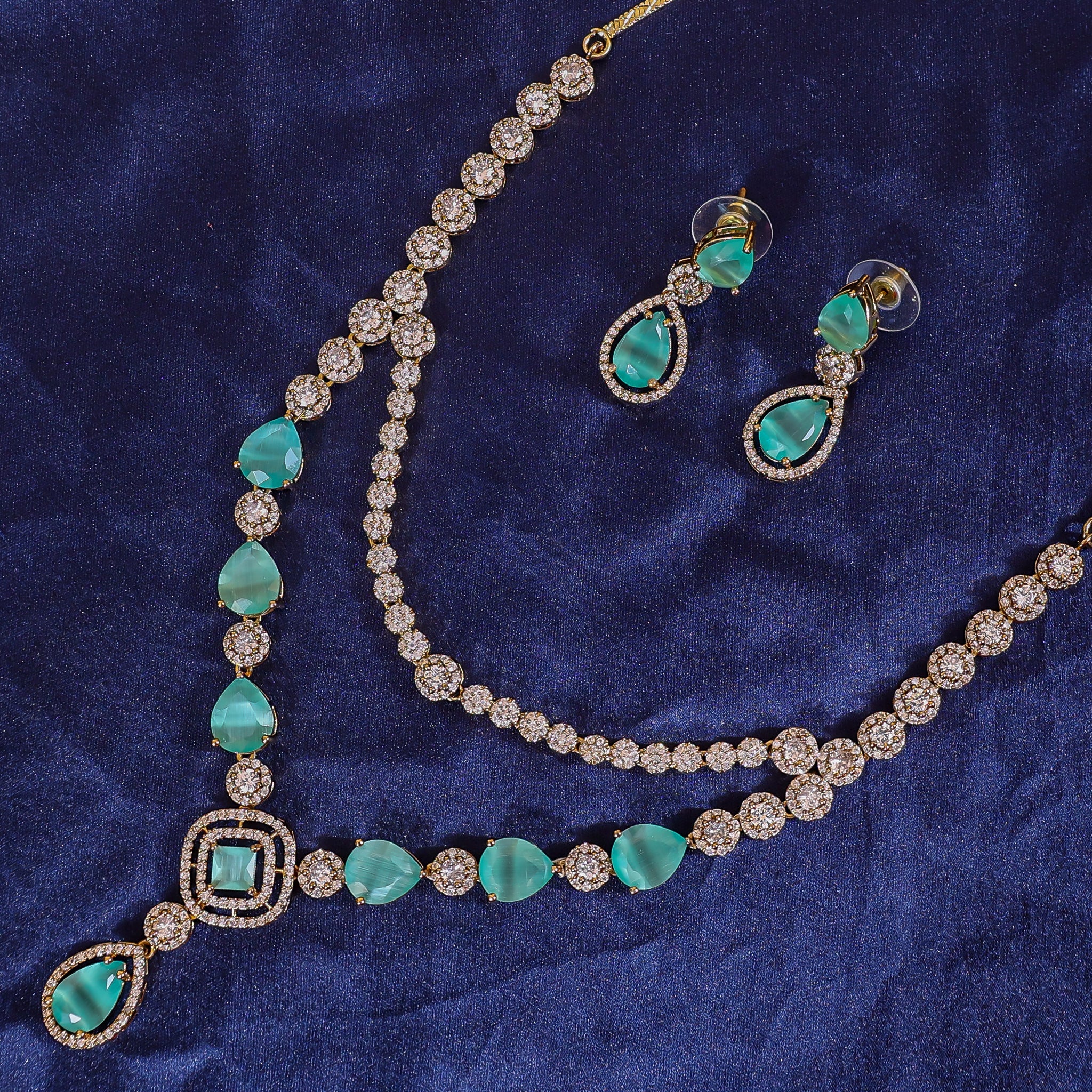 Teal Serenity Drop Ensemble