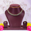 The Emerald Halo Solitaire Necklace Set