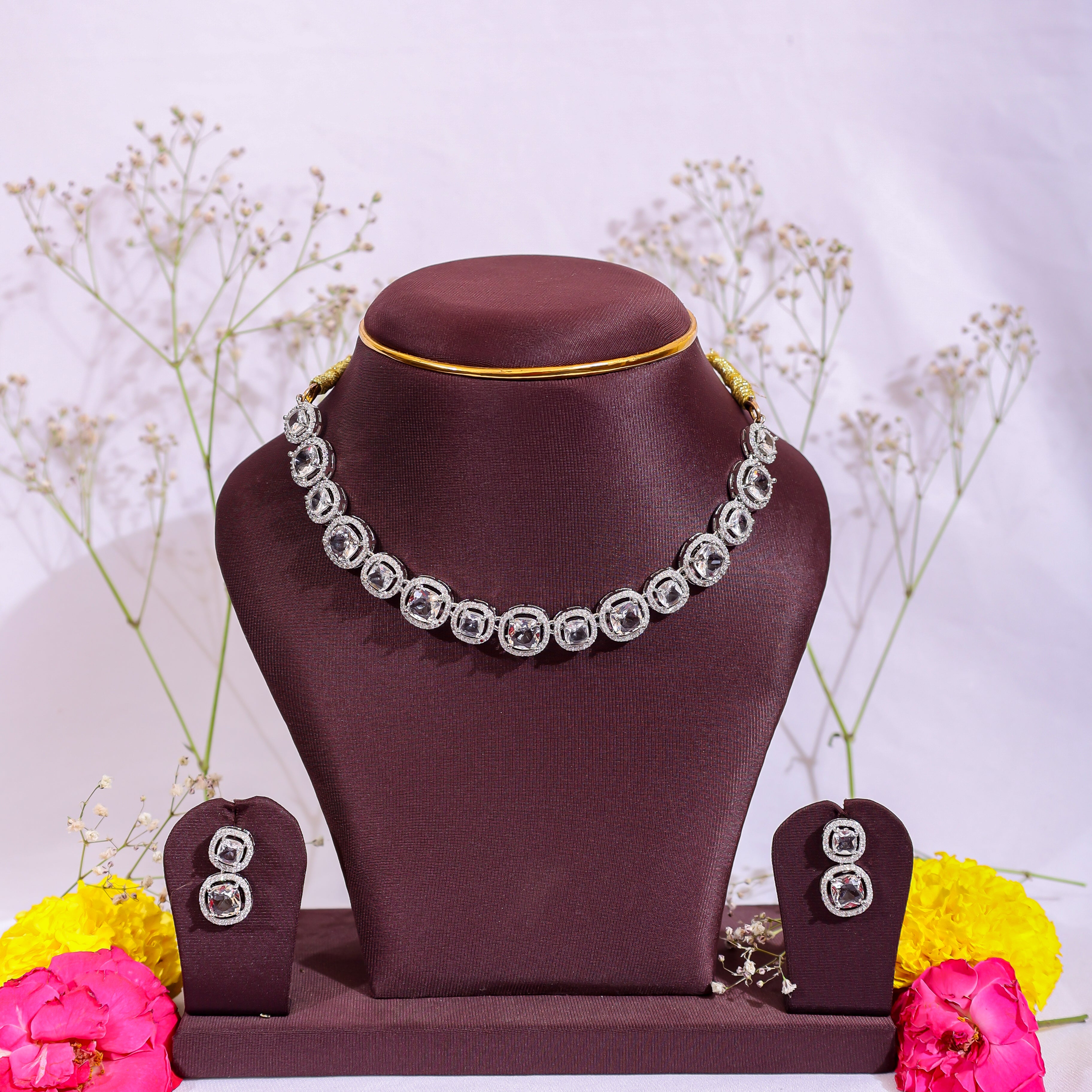 Radiant Cushion-Cut Diamond Ensemble