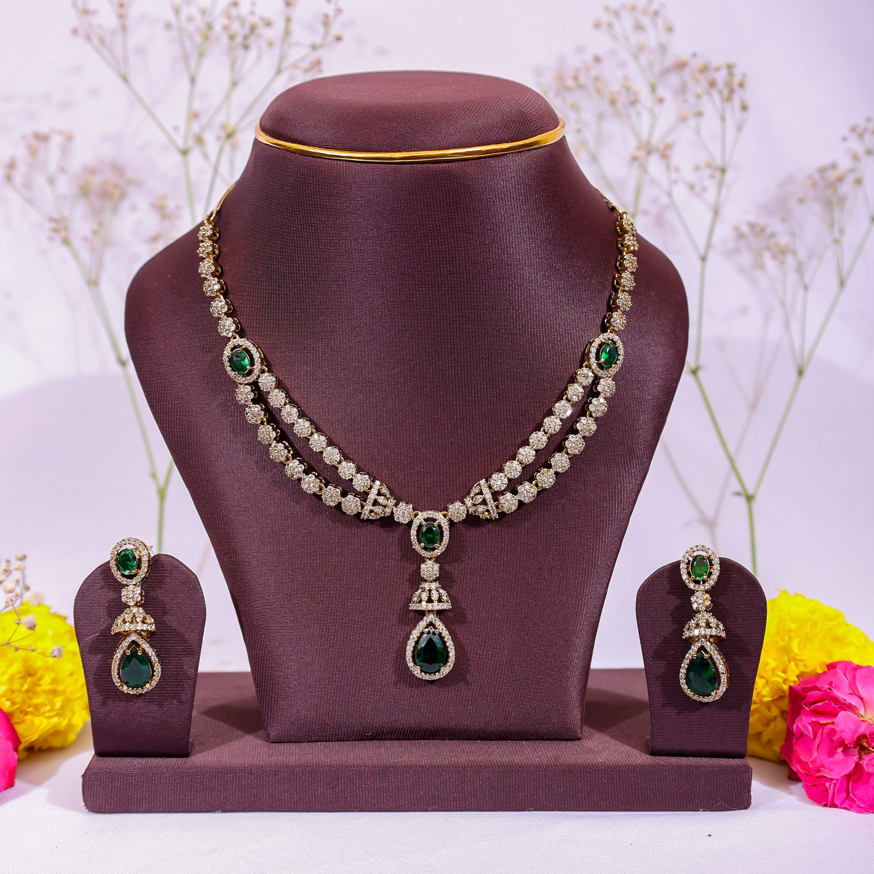 Emerald Royale Double-Strand Set