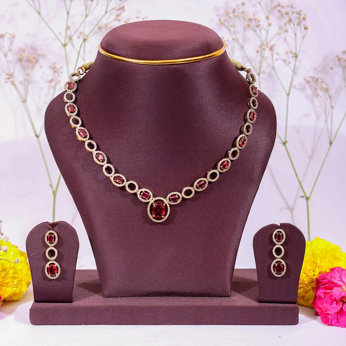 Crimson Radiance AD Stone Set