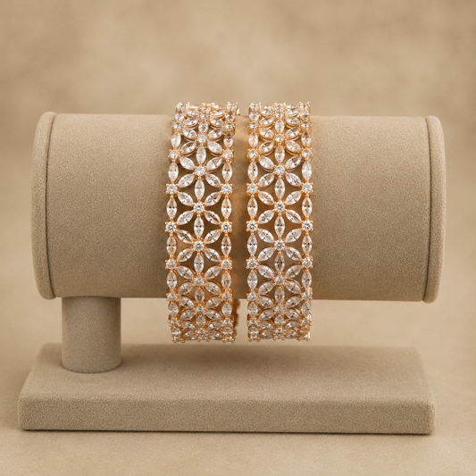 Rose Gold AD Kada