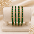 Premium Green Stone Bangles