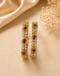 Ruby Teardrop Designer Kada