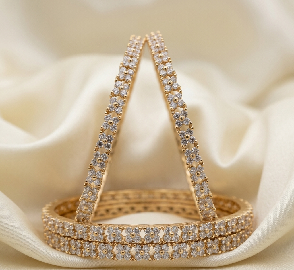Warm Gold Bangles