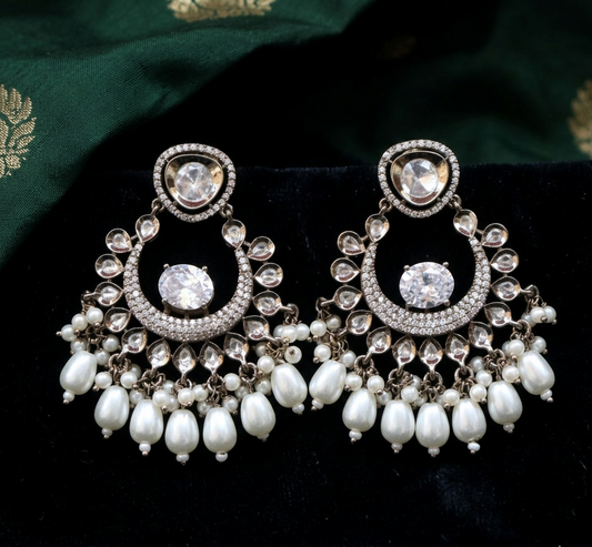 The Chandbali Pearl Grace
