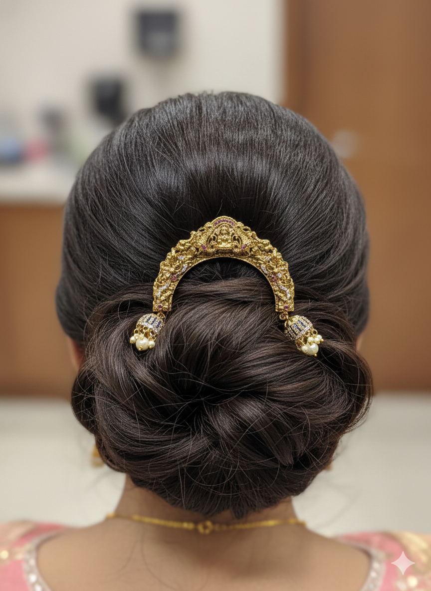 Swarna Jhumka Hair Vine