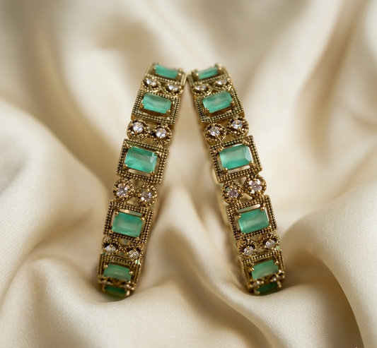 Mint Green Stone Kada