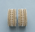 Classic Pearl Stack Bangles