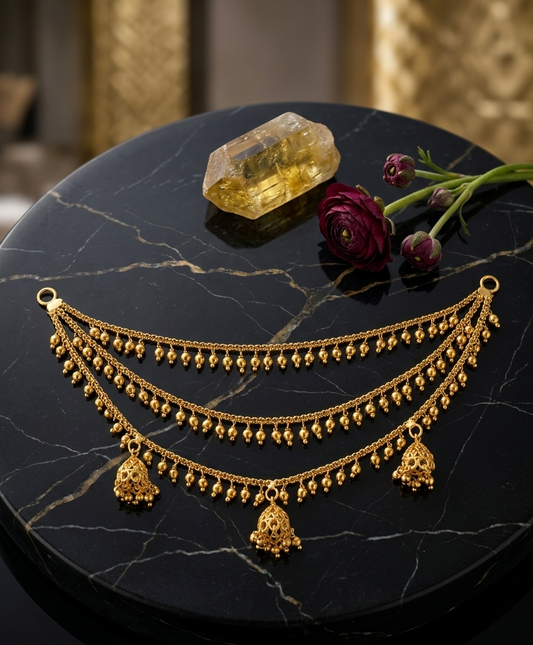 Gold Plated Ear Chain