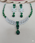 Emerald Flora Statement Set
