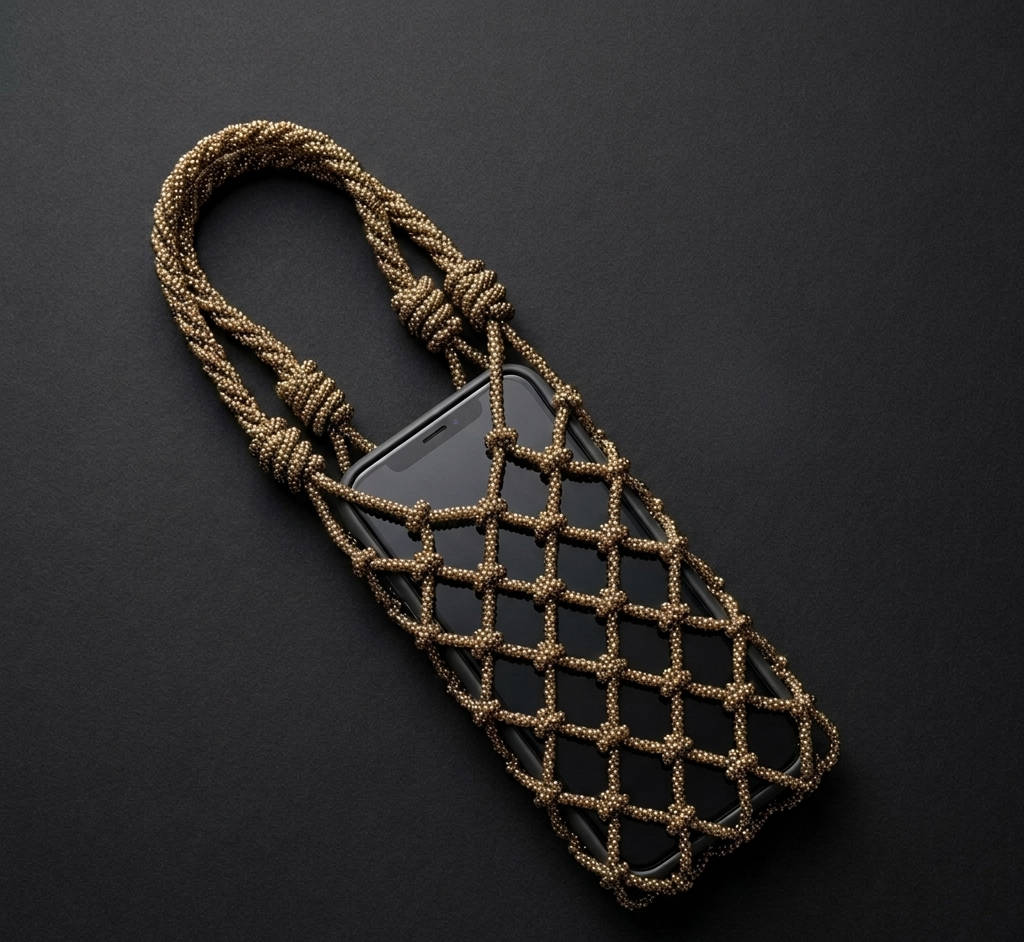 Gold Trending Mobile Pouch
